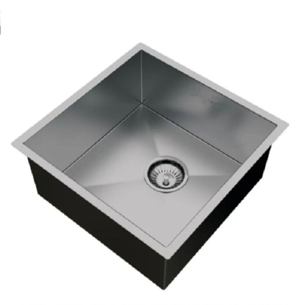 Cuba Cozinha Gourmet Aço Inox 304 Quadrada 40cm - 6