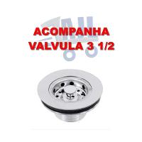 Cuba Cozinha Gourmet Aço Inox 304 Quadrada 40cm - 5