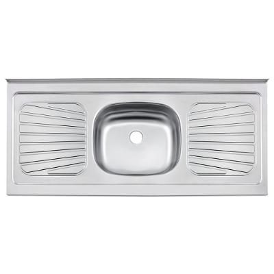 Pia De Apoio Tramontina New Raggi 40 Em Aço Inox 120X52 Cm