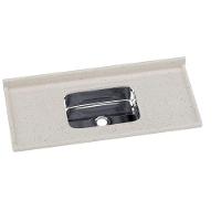 Pia De Cozinha Roralit Granitado Com Cuba Em Inox 120Cm 562208 Travertino - 1