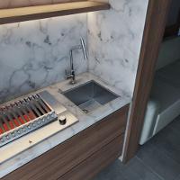 Cuba De Inox 35X35 Quadrada Cozinha, Pia, Varandaa, Gourmet