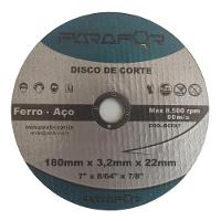 5 Discos de Corte Ferro e Aço 7 X 7/8 - 2