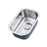 Cuba de Embutir Aço Inox 1mm Escovado C112 31,7x45,7x17,8 cm - 1