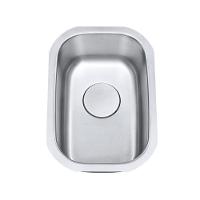 Cuba de Embutir Aço Inox 1mm Escovado C112 31,7x45,7x17,8 cm - 2