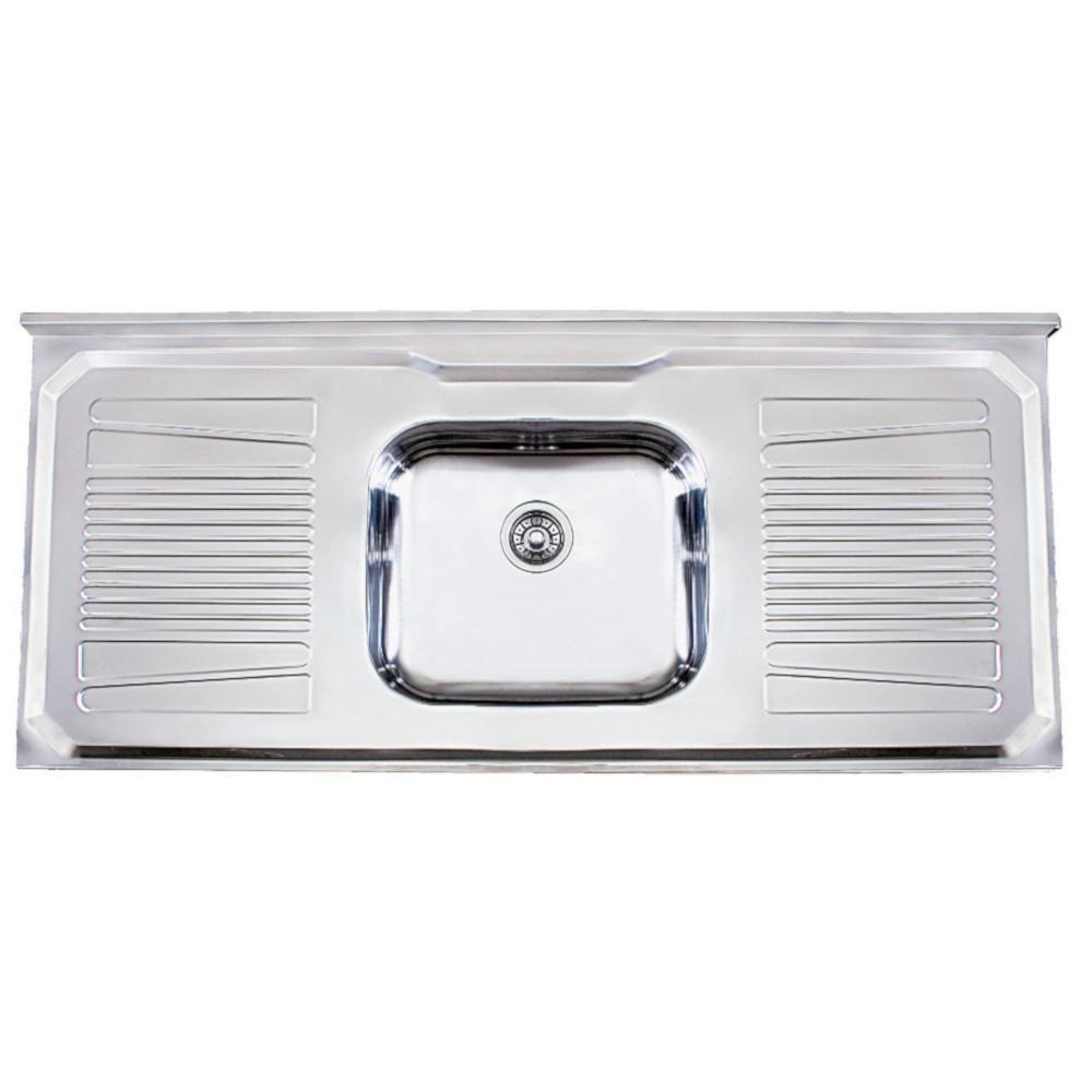 Bacia com Cuba para Cozinha Pianox Luxo Inox - 1