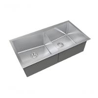 Cuba Dupla De Embutir Quadratino As Aço Inox Escovado - Debacco - 1