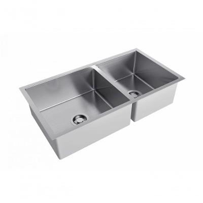 Cuba Dupla De Embutir Quadratino Reversível Aço Inox Escovado - Debacco