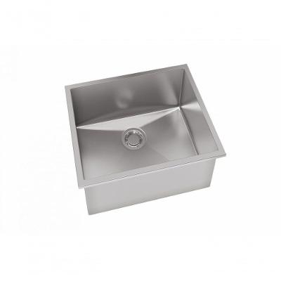 Cuba De Embutir Quadratino 400 Aço Inox Escovado - Debacco