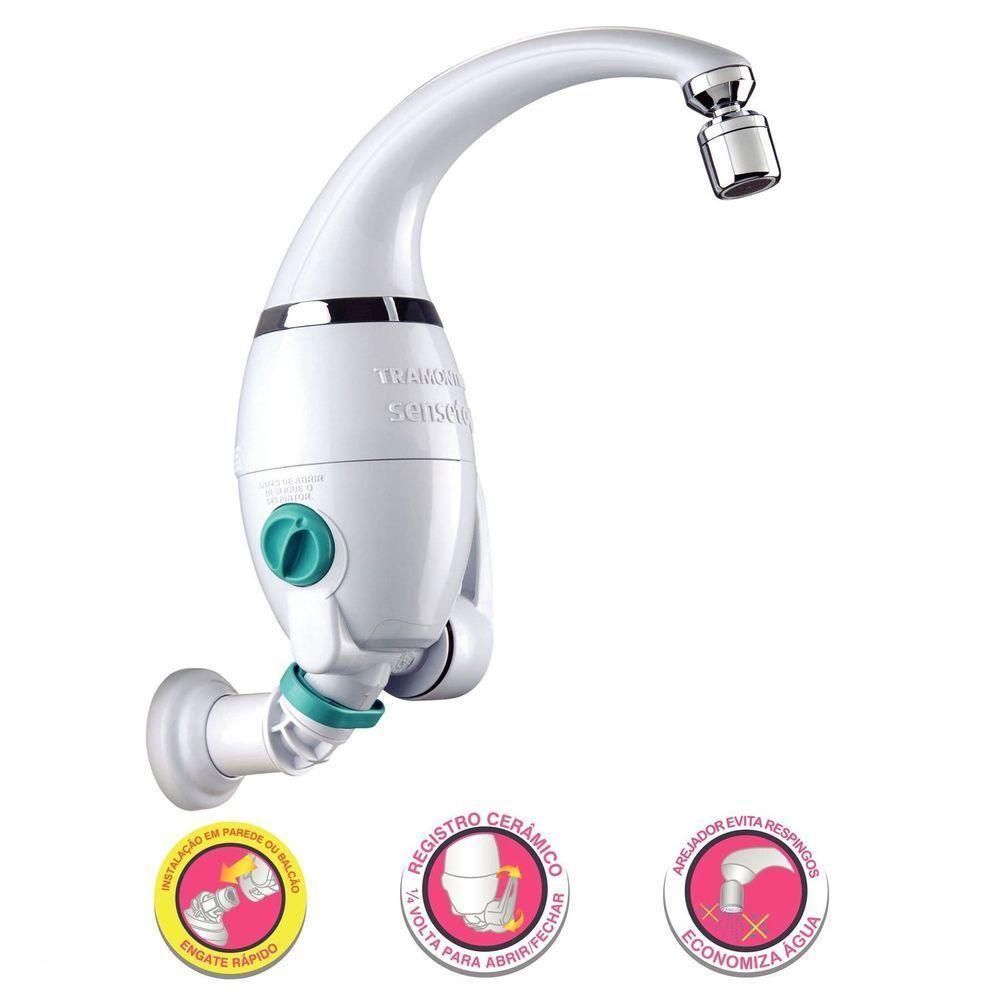 Torneira Eletrônica Tramontina Com Bica Articulada 6500 W 220 V Tramontina - 8