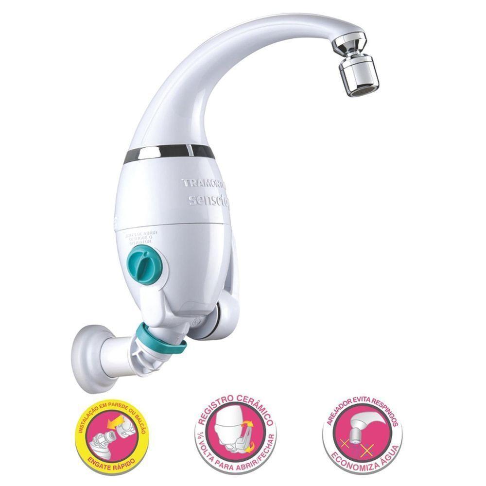 Torneira Eletrônica Tramontina Com Bica Articulada 6500 W 220 V Tramontina - 9