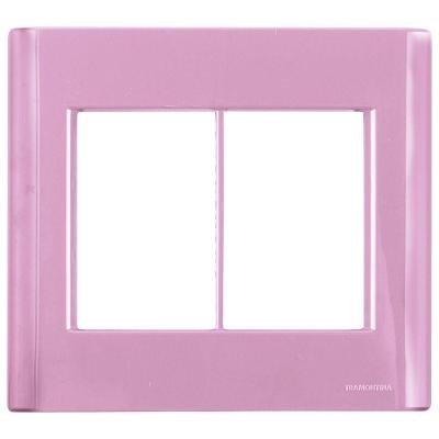 Placa 6 Postos 4x4 Tramontina Giz Rosa Tramontina