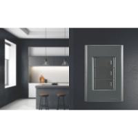 Placa 3 Postos 4x2 Tramontina Giz Grafite Tramontina - 3