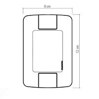 Conjunto 4x2 Com 1 Interruptor Bipolar Simples Tramontina Aria 10 A 250 V Branco Tramontina - 3