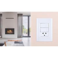 Placa 3 Postos 4x2 Tramontina Giz Branca Tramontina - 5