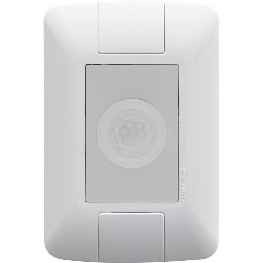 Conjunto 4x2 Detector De Presença Bivolt Tramontina Aria Com Fotocélula Branco Tramontina - 1