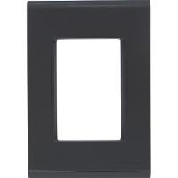 Placa 3 Postos 4x2 Tramontina Liz Grafite Tramontina - 1