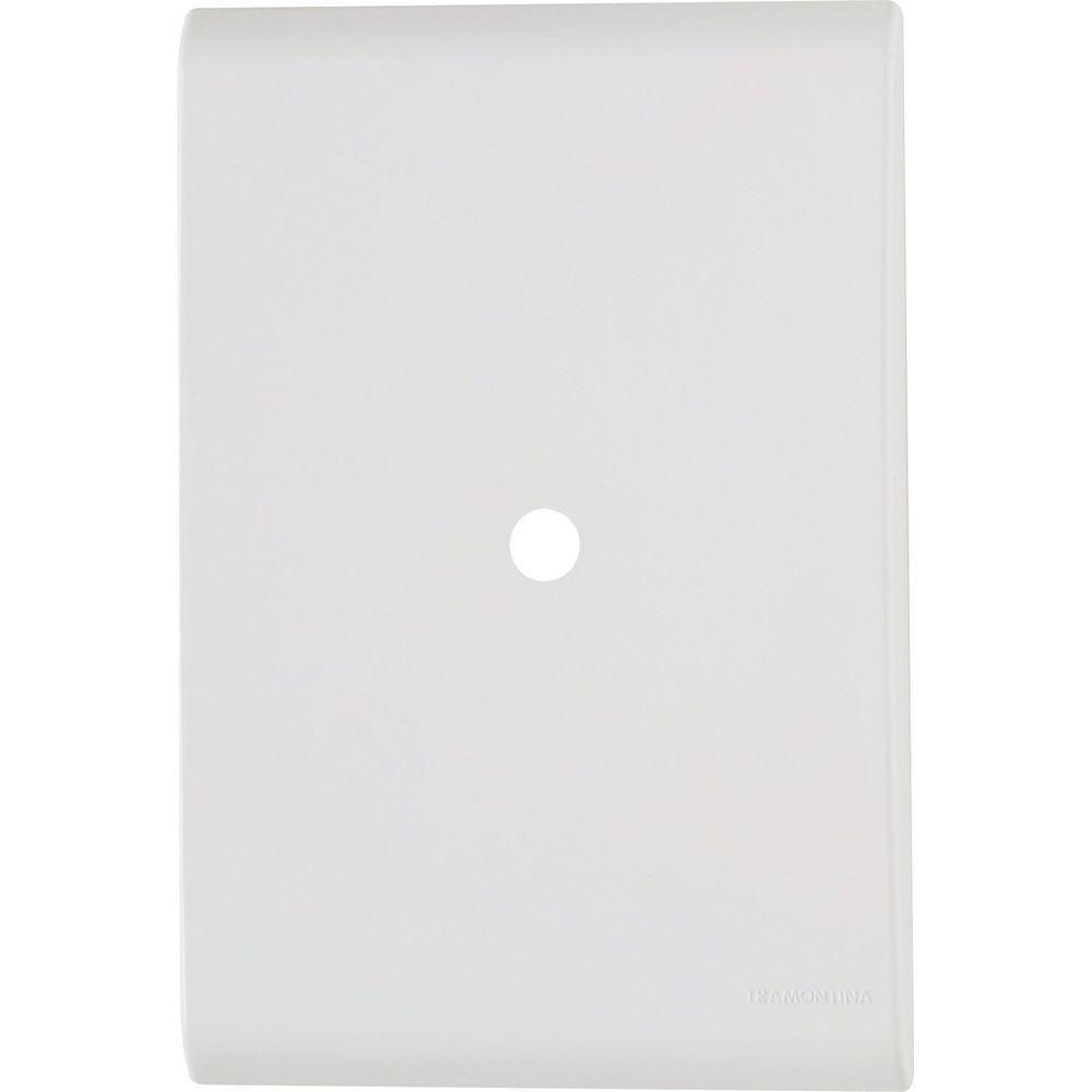 Placa Com 1 Furo 9,5 Mm 4x2 Tramontina Liz Branca Tramontina - 1