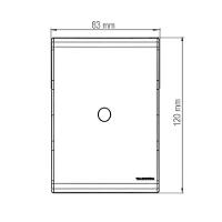 Placa Com 1 Furo 9,5 Mm 4x2 Tramontina Liz Branca Tramontina - 3