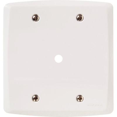 Placa Com 1 Furo 9,5 Mm 4x4 Tramontina Lux² Branca Tramontina