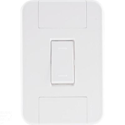 Conjunto 4x2 Com 1 Interruptor Paralelo 10 A 250 V Tramontina Tablet Branco Tramontina