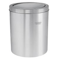 Lixeira Inox Tramontina Swing com Acabamento Polido 5L - 1