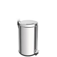 Lixeira Tramontina com Pedal Inox 12 L - 1