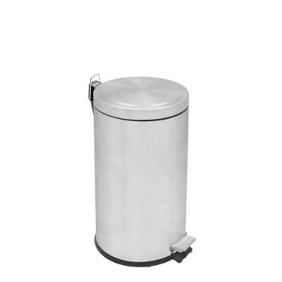 Lixeira Inox c/ Pedal Tramontina Balde Interno Removível 20L