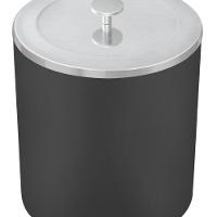 Lixeira Tramontina Tampa em Aço Inox Preto 5 L - 2