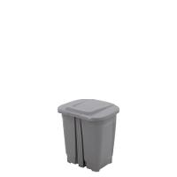 Lixeira Tramontina T-force 15l em Polipropileno Cinza - 2