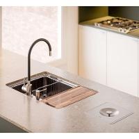 Lixeira De Embutir Em Aço Inox Escovado C/Balde Plástico 6L - 3