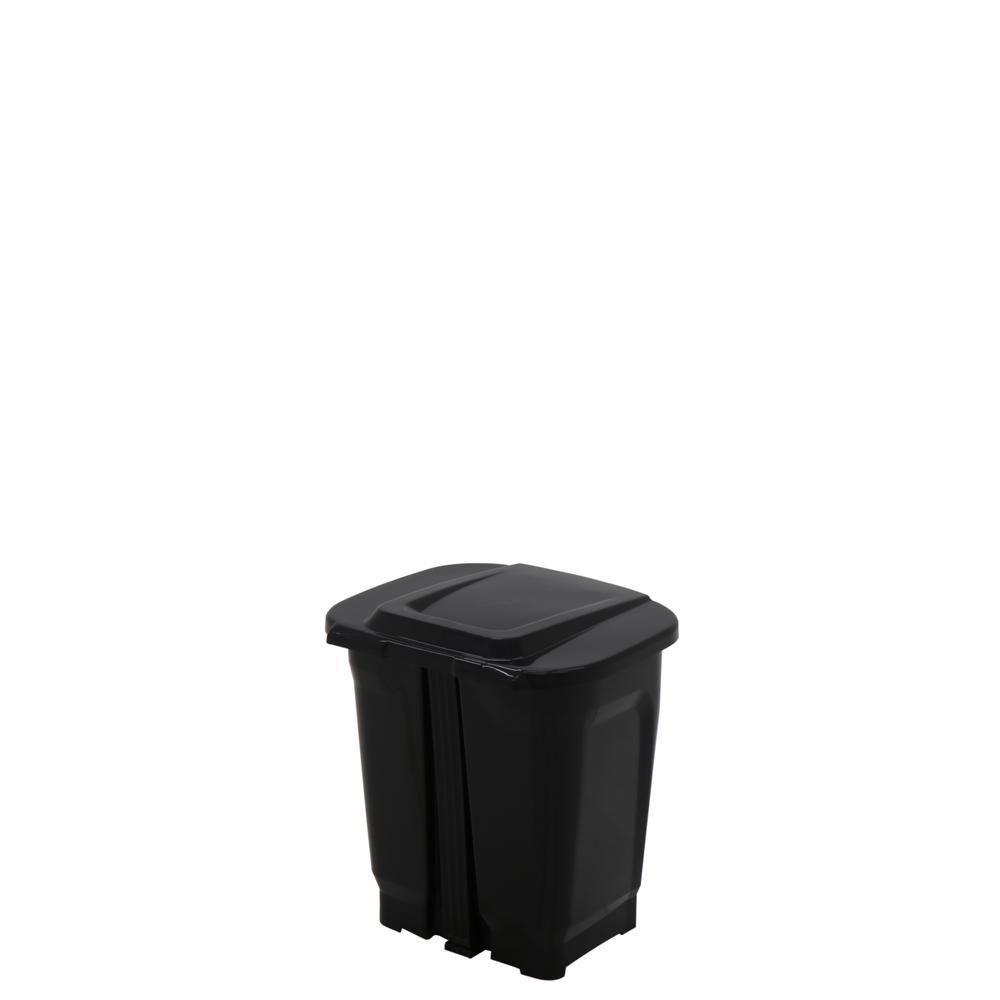 Lixeira Tramontina T-force 15l em Polipropileno Preto - 5