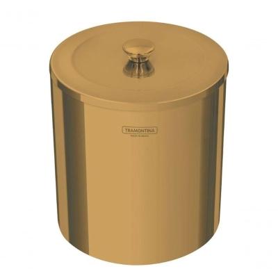 Lixeira Útil 5 L em Aço Inox Scotch Brite Gold Tramontina