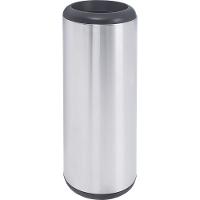 Lixeira Inox Cápsula 20 L Acabamento Scotch Brite Tramontina - 1