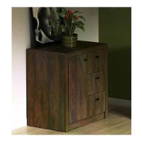 Balcão Para Escritório 1 Porta Me4111 Rustico Rustico - 5