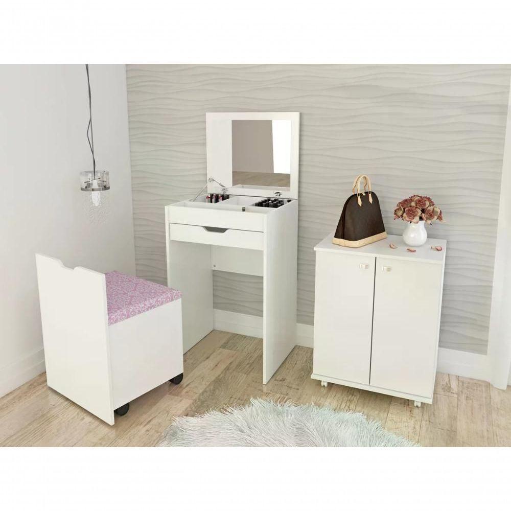 Balcão Multiuso 2 Portas Bl3300 Branco Tecno Mobili Branco - 3