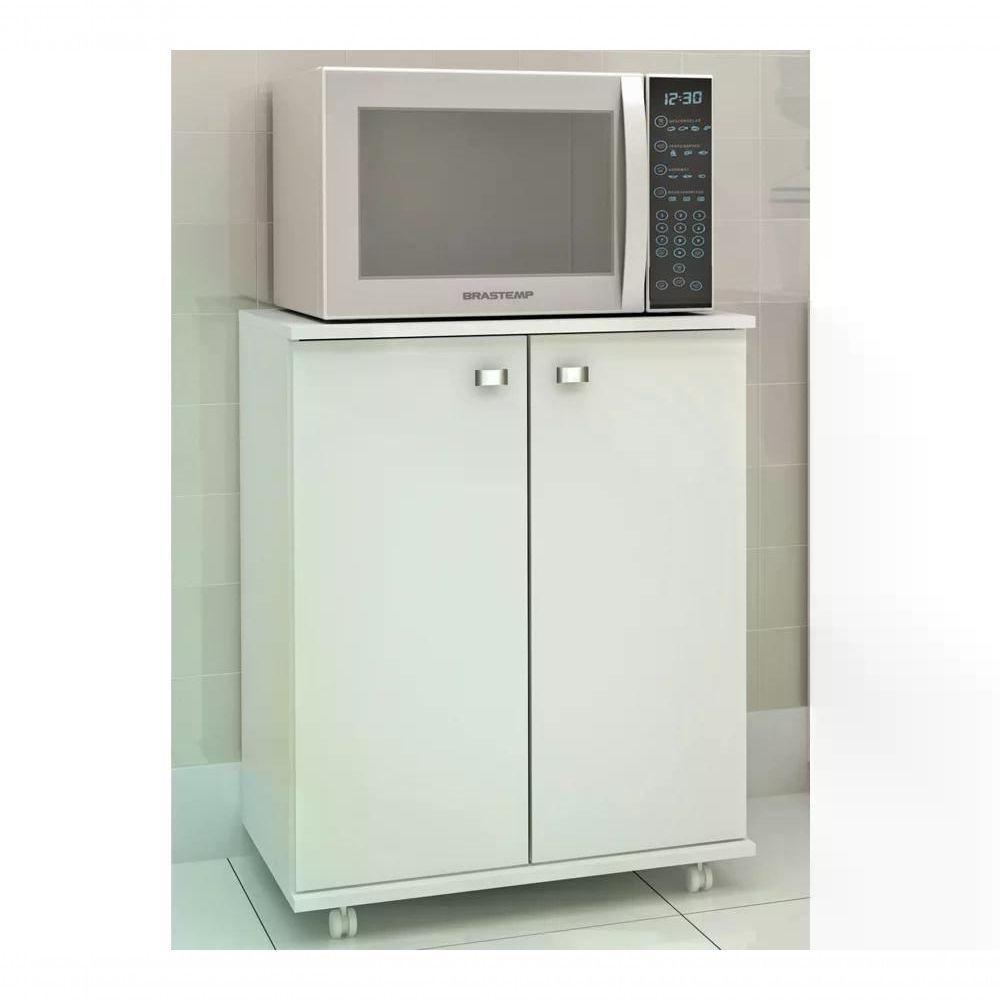 Balcão Multiuso 2 Portas Bl3300 Branco Tecno Mobili Branco - 6