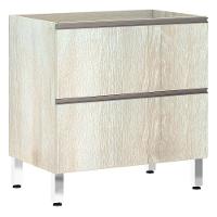 Balcão Sem Tampo 80cm Misto Basculante Luci Legno Crema - 1