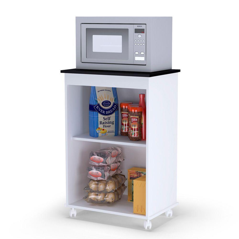 Balcão De Cozinha Microondas Vitória Branco 735 - 3