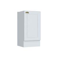 Balcão de Cozinha Americana c/ 1 Porta s/ Tampo 40cm Branco - Henn - 1