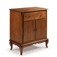 Balcão 2 Portas 1 Gaveta Imbuia Verniz - 1