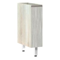 Balcão Sem Tampo 20cm Luci Legno Crem e Concreto - 1