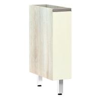 Balcão Sem Tampo 20cm Luci Legno Crem e Kashmir - 1