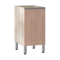 Balcão Sem Tampo 40cm Luci Legno Crem e Cumaru - 1