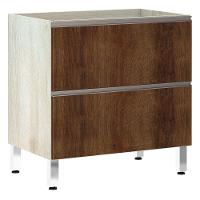 Balcão Sem Tampo 80cm Misto Basculante Luci Legno Crema Com - 1