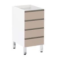 Balcão Sem Tampo 40cm Branco Com Connect - 1