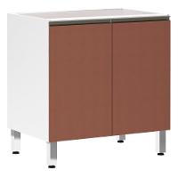 Balcão Sem Tampo 80cm Branco Com Gaia - 1