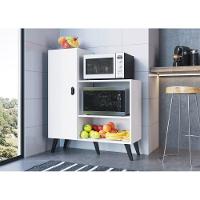 Balcão Fruteira Com Porta Para Fornos Xangai Branco - 2