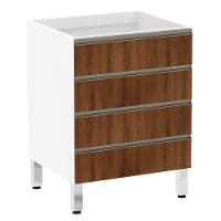 Balcão Sem Tampo 60cm Branco Com - 1