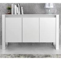 Armário Balcão Para Escritório 3 Portas Me4147 Branco - 9