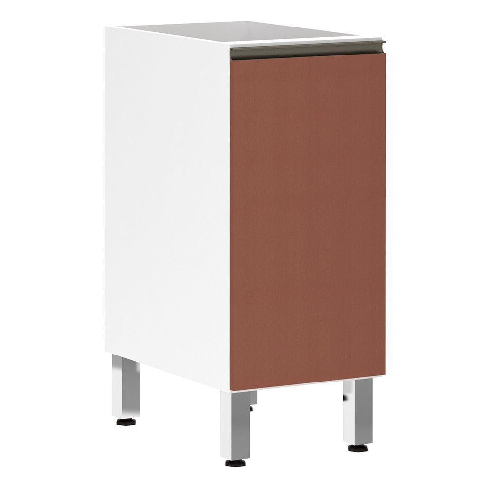 Balcão Sem Tampo 35cm Branco Com Gaia - 1